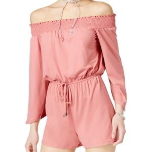 Be Bop off the shoulder romper